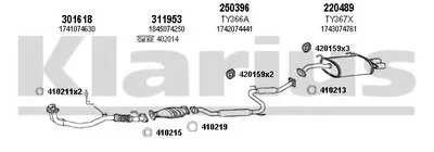Система выпуска ОГ KLARIUS купить
