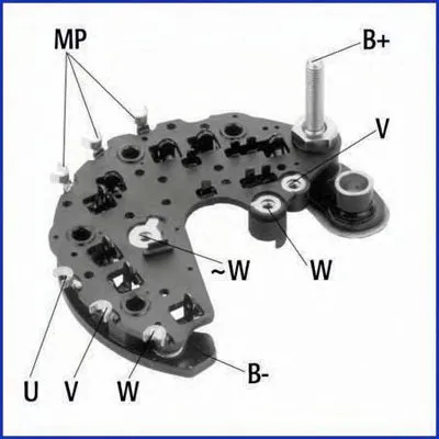 Выпрямитель, генератор Hueco HITACHI купить