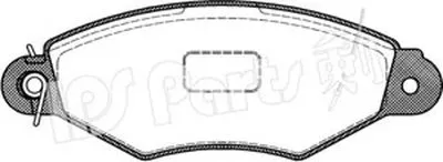 Комплект тормозных колодок, дисковый тормоз IPS Parts IPS Parts купить