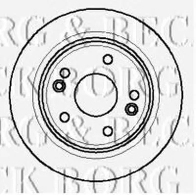 Тормозной диск BORG & BECK купить