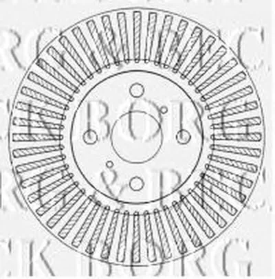 Тормозной диск BORG & BECK купить