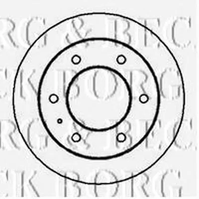 Тормозной диск BORG & BECK купить