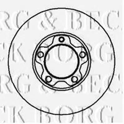 Тормозной диск BORG & BECK купить