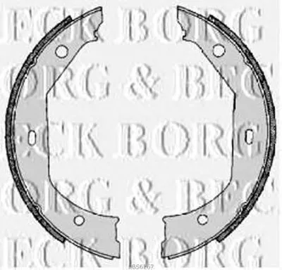 Комплект тормозных колодок BORG & BECK купить