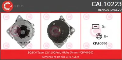 Генератор BRAND NEW SERIES CASCO купить