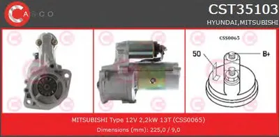 Стартер BRAND NEW SERIES CASCO купить