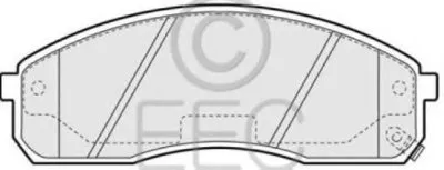 Комплект тормозных колодок, дисковый тормоз EEC купить