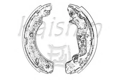 Комплект тормозных колодок KAISHIN купить