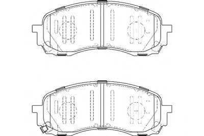 Комплект тормозных колодок, дисковый тормоз WAGNER купить