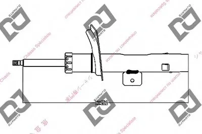 Амортизатор DJ PARTS купить