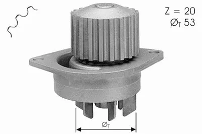 Водяной насос PROTECHNIC купить