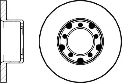 Тормозной диск HELLA PAGID купить