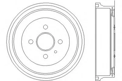 Тормозной барабан HELLA PAGID купить