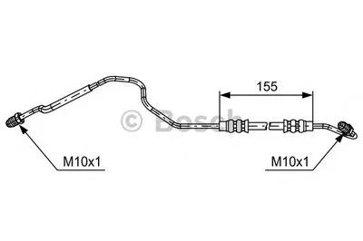 Тормозной шланг BOSCH купить