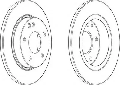 Тормозной диск PREMIER FERODO купить