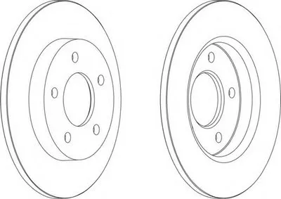 Тормозной диск PREMIER FERODO купить