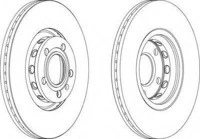 Тормозной диск PREMIER FERODO купить