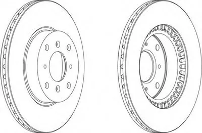 Тормозной диск PREMIER FERODO купить