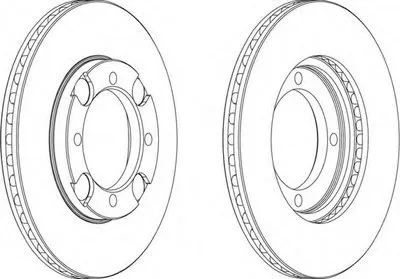 Тормозной диск PREMIER FERODO купить