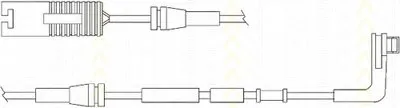 Сигнализатор, износ тормозных колодок TRISCAN купить