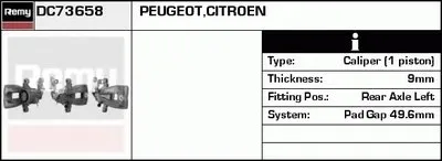 Тормозной суппорт Remanufactured REMY (Multiline) DELCO REMY купить