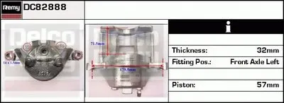 Тормозной суппорт Remanufactured REMY (Multiline) DELCO REMY купить