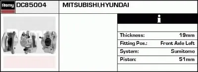 Тормозной суппорт Remanufactured REMY (Multiline) DELCO REMY купить
