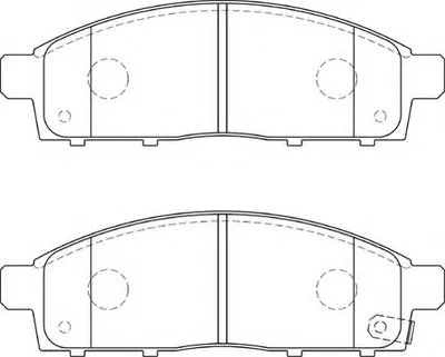 Комплект тормозных колодок, дисковый тормоз DURON купить