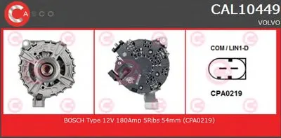 Генератор GENUINE SERIES CASCO купить