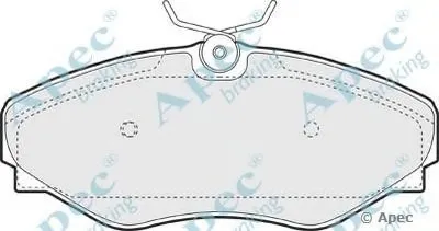 Комплект тормозных колодок, дисковый тормоз APEC braking купить