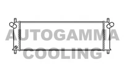Радиатор, охлаждение двигателя AUTOGAMMA купить