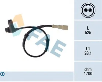 Датчик, частота вращения колеса FAE купить