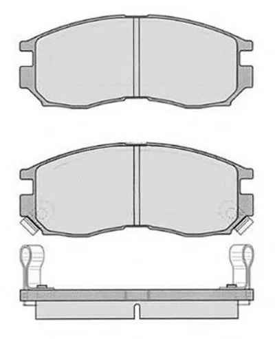 Комплект тормозных колодок, дисковый тормоз RAICAM купить