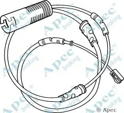 Указатель износа, накладка тормозной колодки APEC braking купить