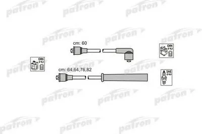 Комплект проводов зажигания PATRON купить