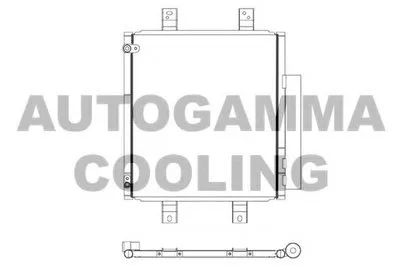 Конденсатор, кондиционер AUTOGAMMA купить
