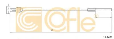 Трос, стояночная тормозная система COFLE купить