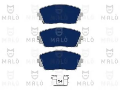 Комплект тормозных колодок, дисковый тормоз MALÒ купить