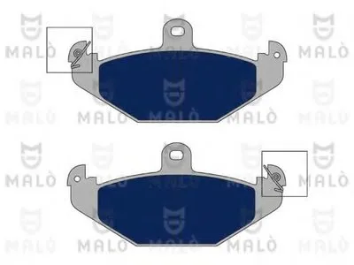 Комплект тормозных колодок, дисковый тормоз MALÒ купить