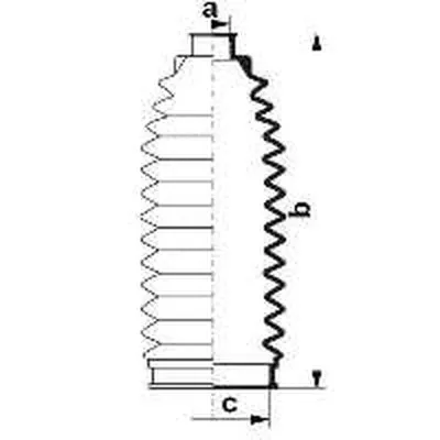 Пыльник, рулевое управление SPIDAN купить