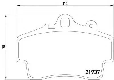 Комплект тормозных колодок, дисковый тормоз HELLA купить