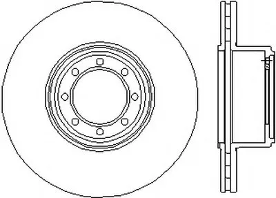 Тормозной диск HELLA PAGID купить