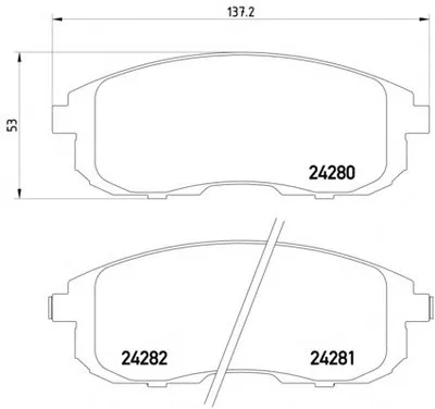 Комплект тормозных колодок, дисковый тормоз HELLA PAGID купить