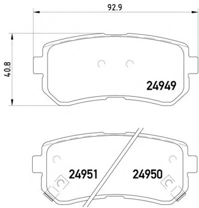 Комплект тормозных колодок, дисковый тормоз TEXTAR купить