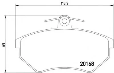 Комплект тормозных колодок, дисковый тормоз HELLA PAGID купить