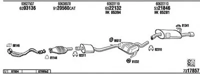 Система выпуска ОГ WALKER купить