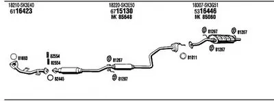 Система выпуска ОГ WALKER купить