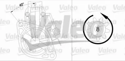 Стартер VALEO купить