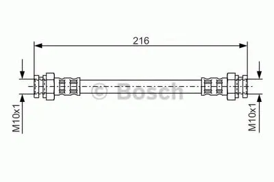 Тормозной шланг BOSCH купить