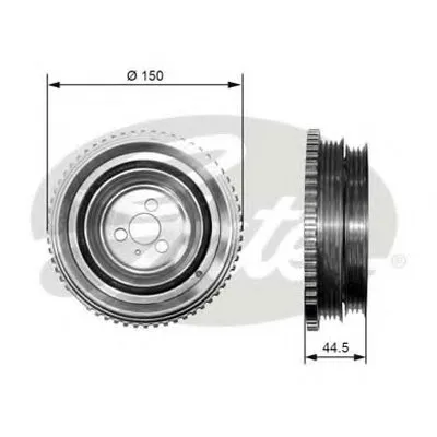 Ременный шкив, коленчатый вал DriveAlign® GATES купить
